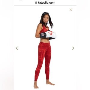 Reebok Red Workout Set